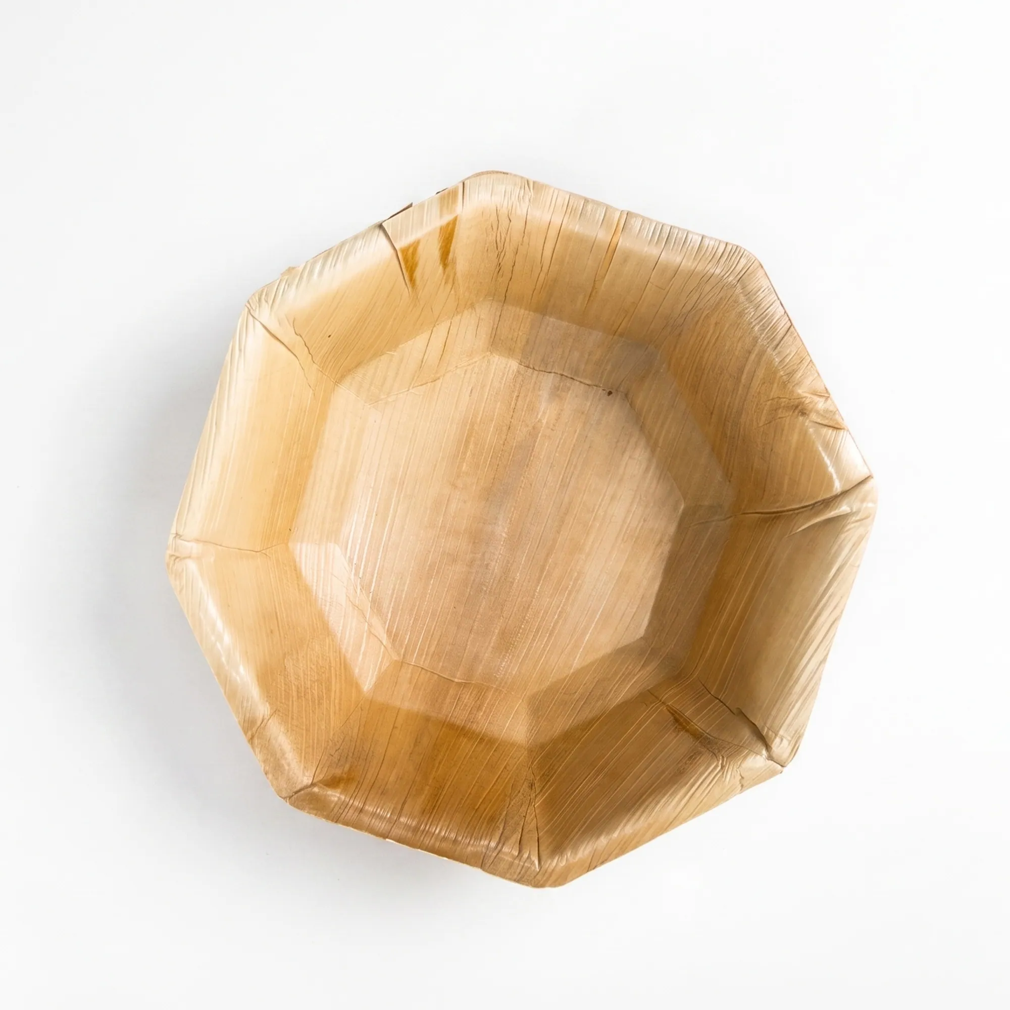 Areca Octagonal Bowl