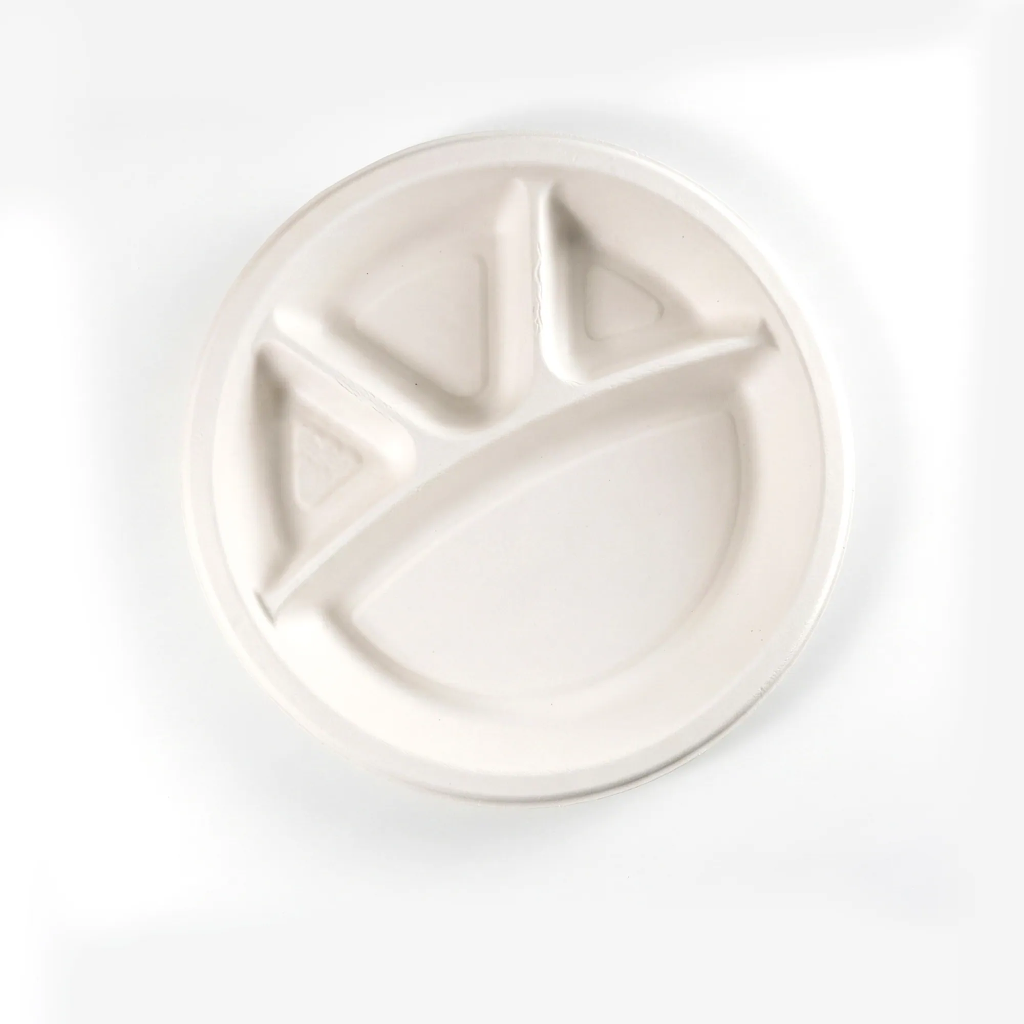 Sugarcane Compartment Plate